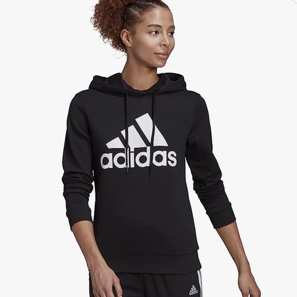 Adidas Women’s Essential Relaxed Logo Hoodie